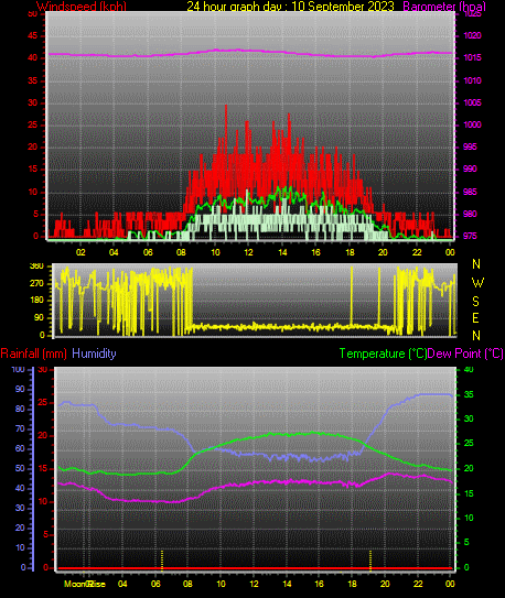 24 Hour Graph for Day 10