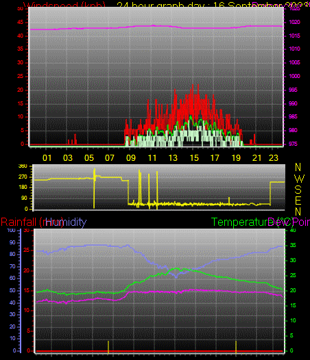 24 Hour Graph for Day 16