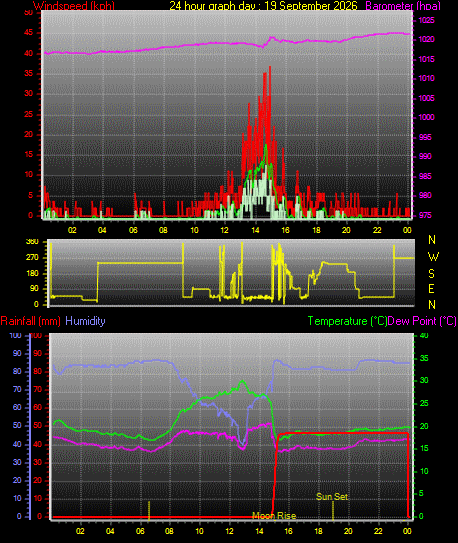 24 Hour Graph for Day 19