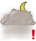 Molto nuvoloso con nebbia Molto nuvoloso con nebbia